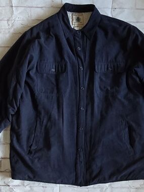 Northwest Navy Lightweight Button-Up Shirt Jacket